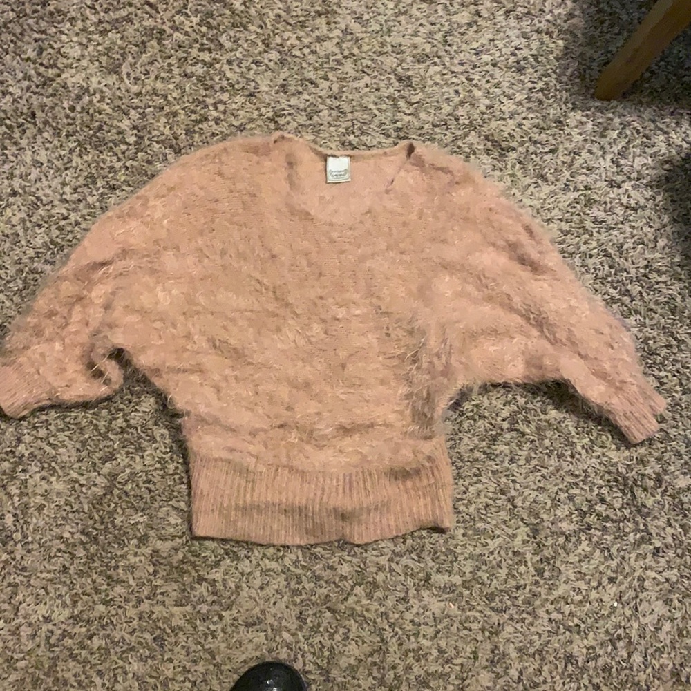 Puff and bear soft sweater~large:)